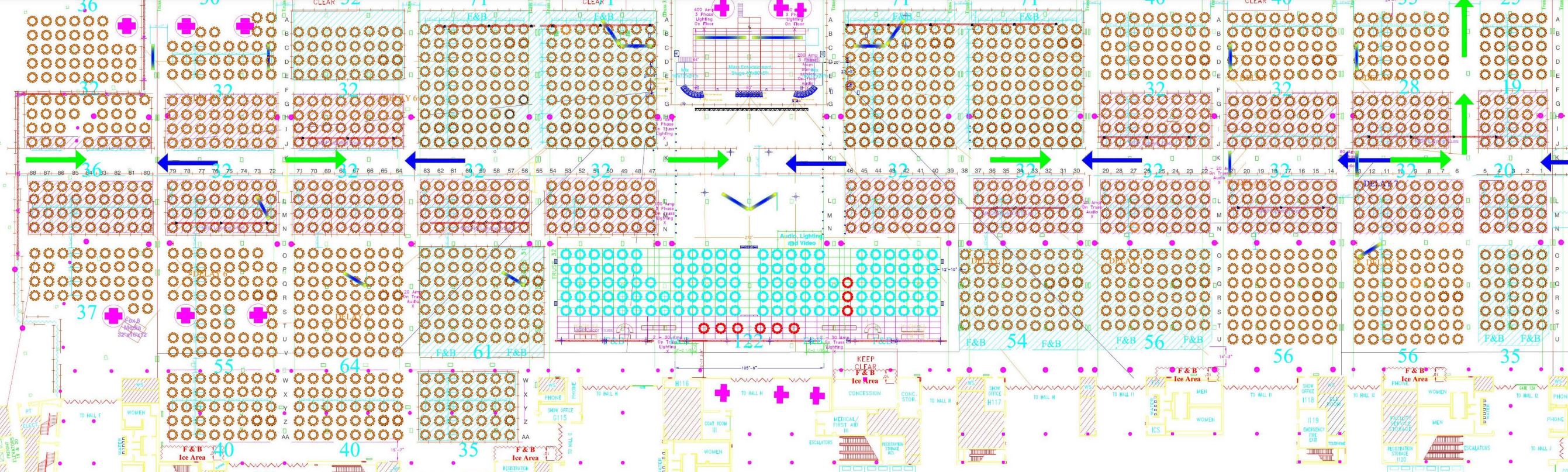 Endymion Seating Chart
